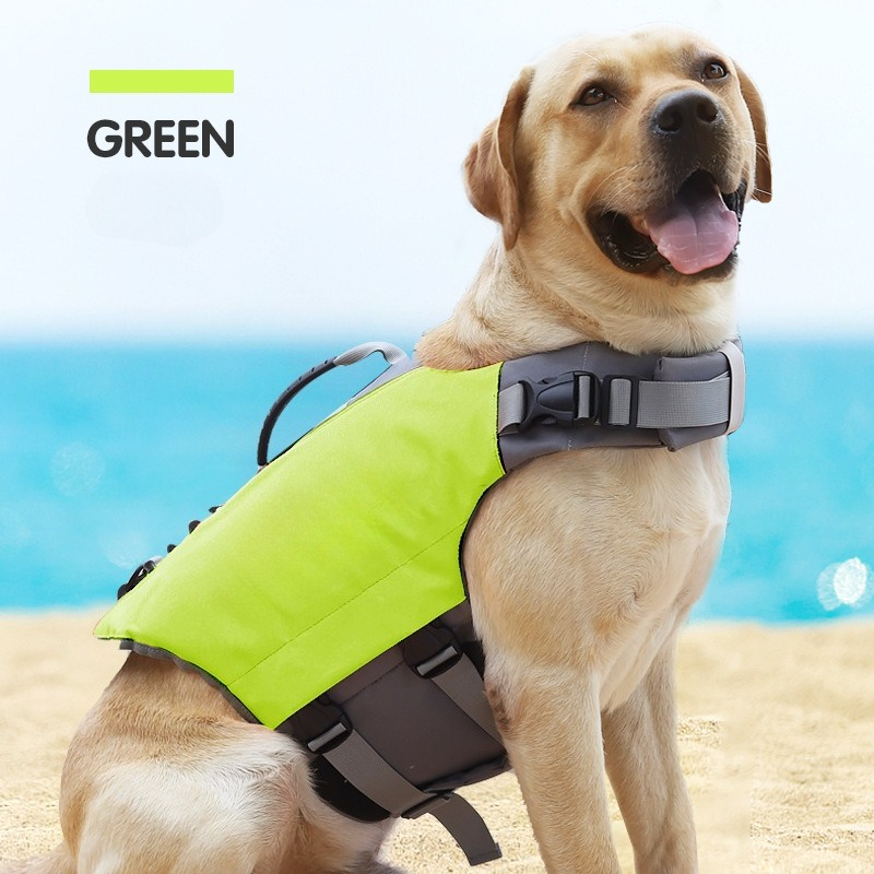 Life Jacket Buoyancy - ペットライフベスト 犬用ライフジャケット 大型犬・中型犬用 水泳安全ベスト フローティングジャケット アウトドアトレーニング