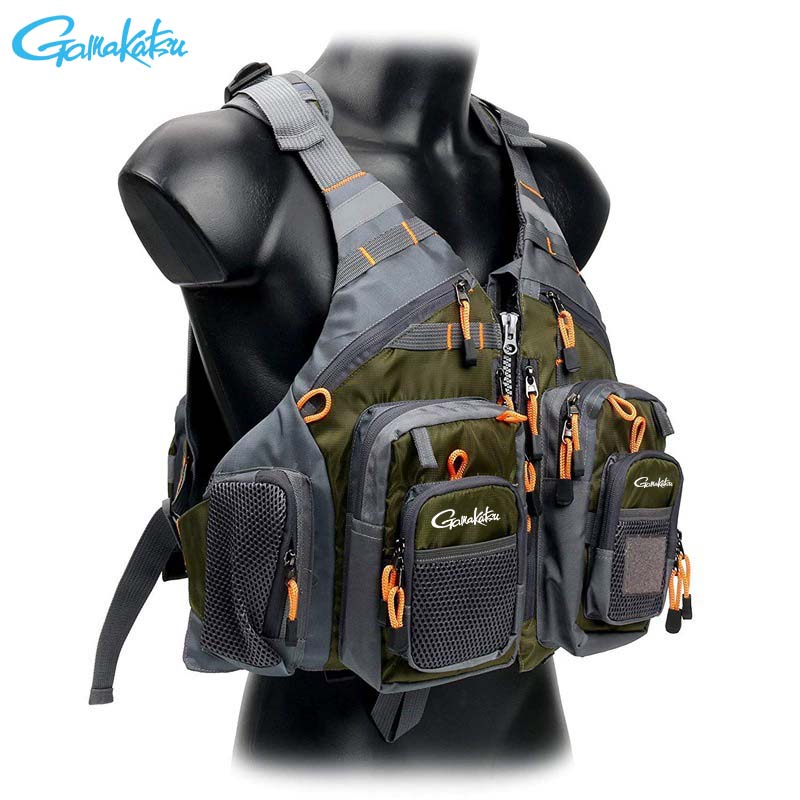 Life Jacket Buoyancy - がまかつ フィッシングライフジャケット ボート 海釣り ルアーフィッシング -