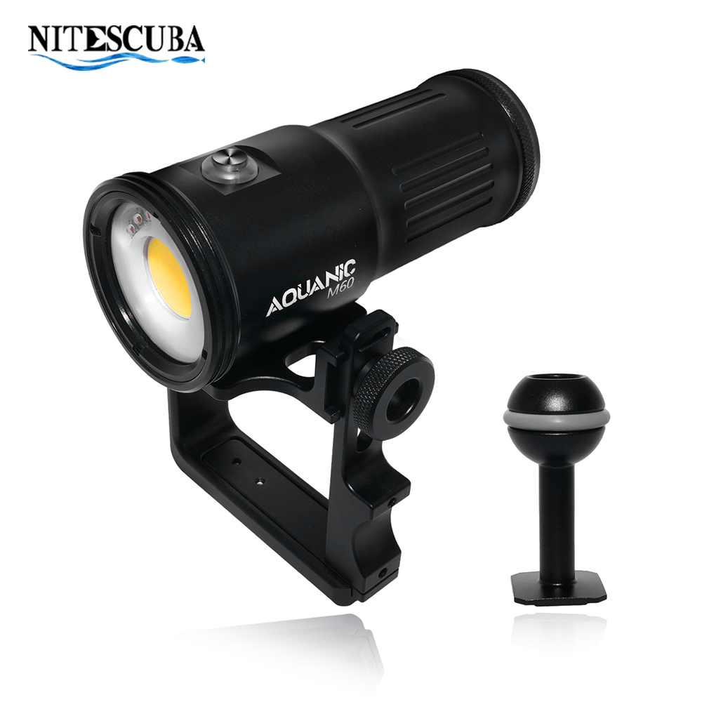 Underwater Flashlight - Nitescuba プロフェッショナルダイビング写真撮影ライト 6000 ルーメン水中 100 メートル防水懐中電灯