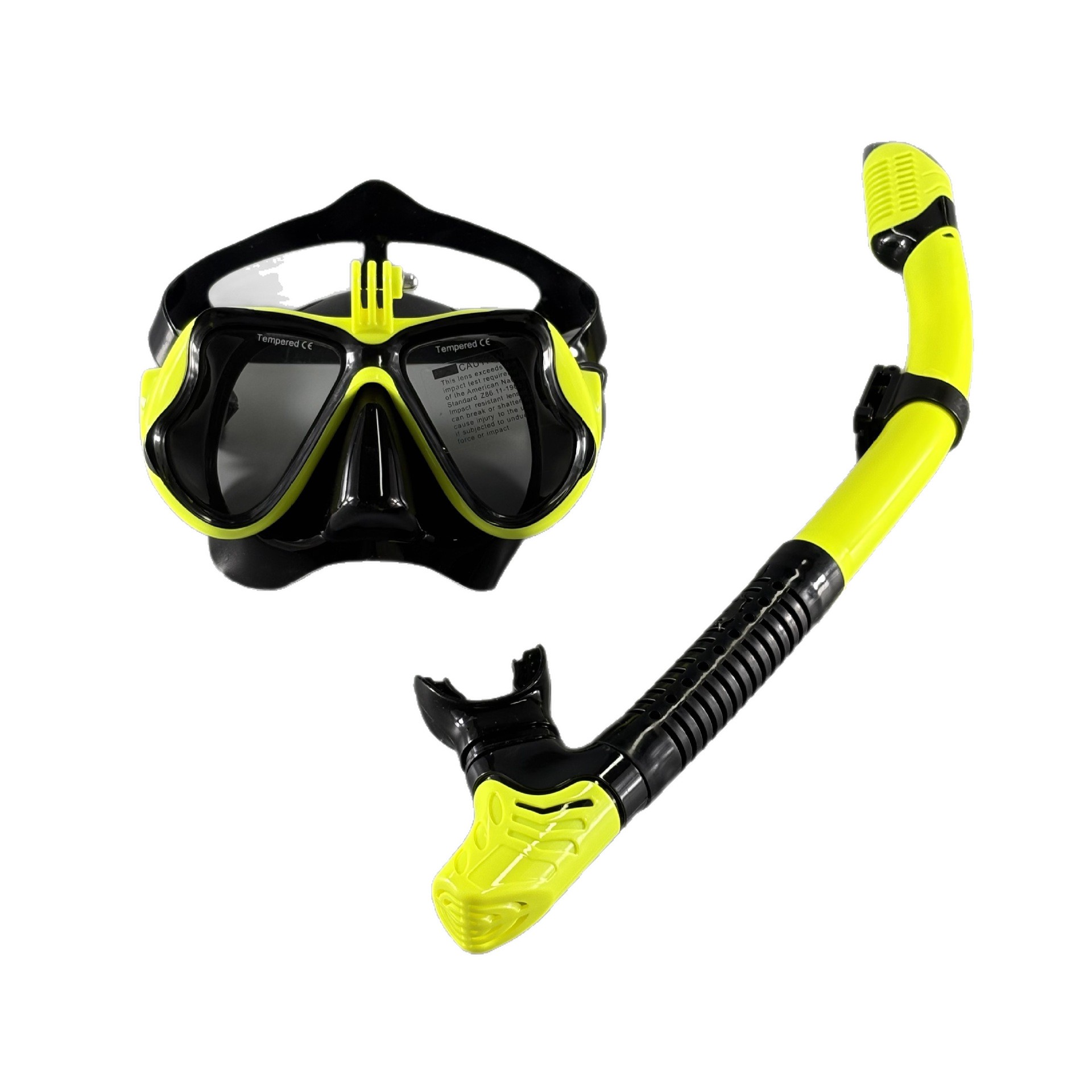 ダイビングゴーグル、シュノーケリングアクセサリー、高精細フェ - Freediving Mask Set のレビューと価格