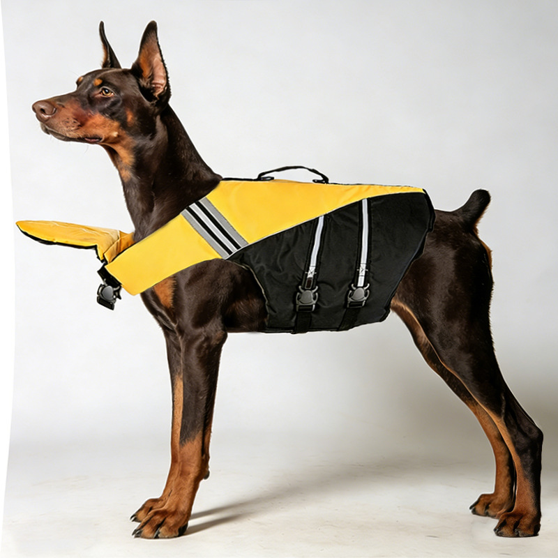 犬用ライフジャケット 高浮力ペット安全ベスト 反射機能付き水 - Life Jacket Buoyancy のレビューと価格