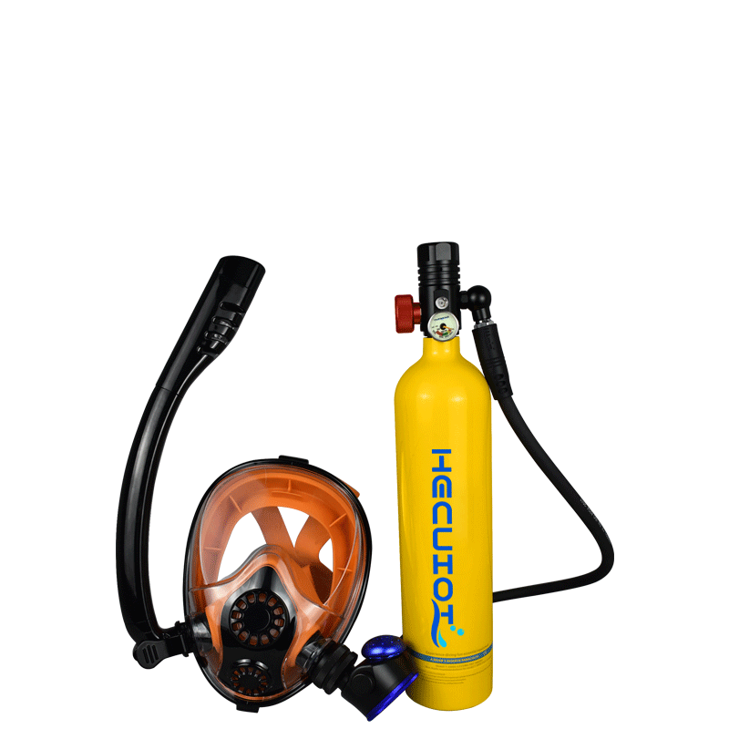 ミニ 1Lスキューバダイビングタンクセット スキューバダイビ - Freediving Mask Set のレビューと価格