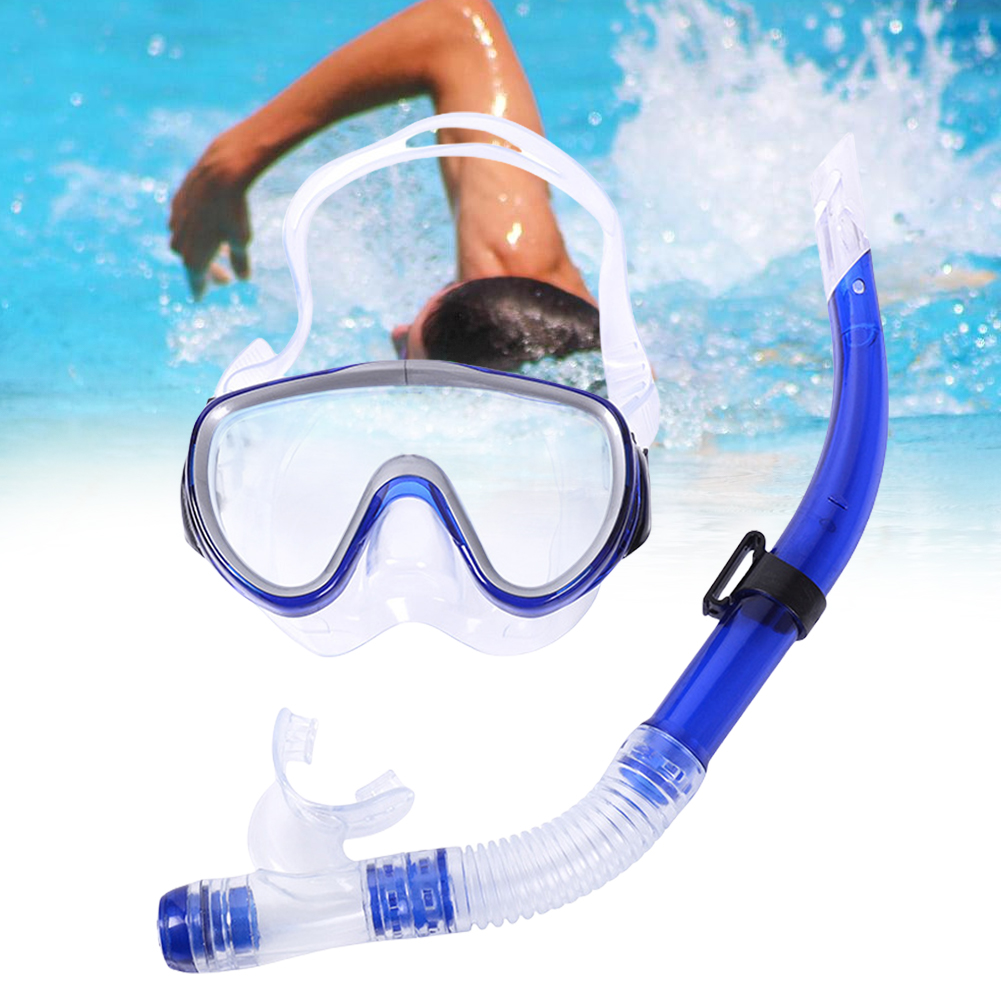 ダイビングマスク＆シュノーケルセット 調節可能なスキューバダ - Freediving Mask Set のレビューと価格