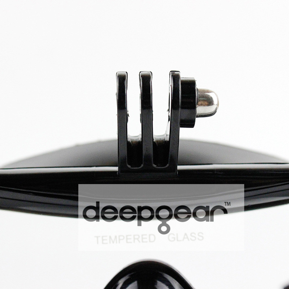 Deepgear camaeraシュノーケルセット強化スキュ - Freediving Mask Set のレビューと価格