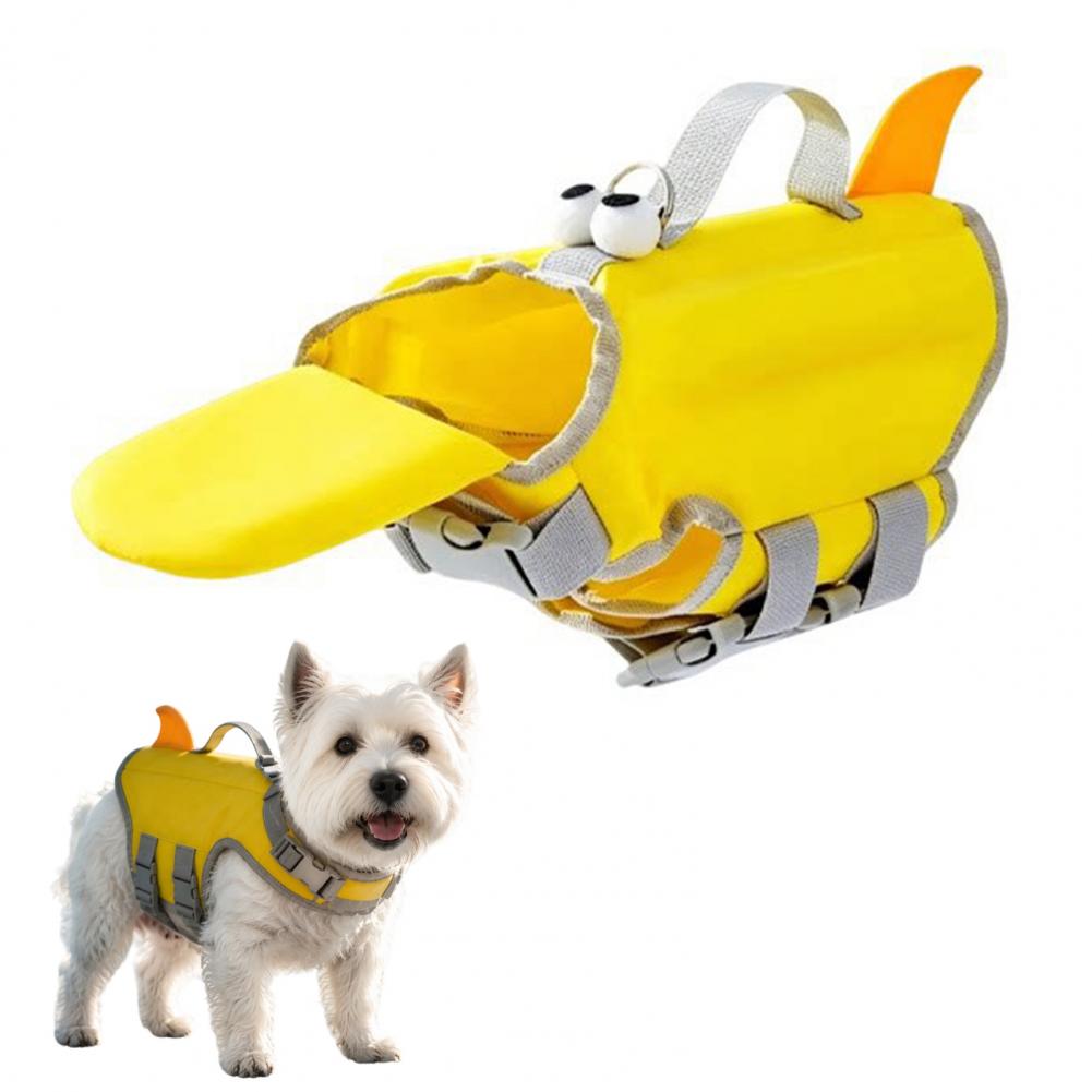 犬用ライフジャケット、高浮力ペットスイムベスト（あご当てと救 - Life Jacket Buoyancy のレビューと価格