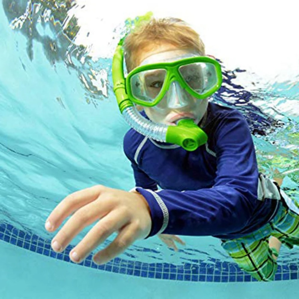 キッズシュノーケルセット スキューバシュノーケリングマスク  - Freediving Mask Set のレビューと価格