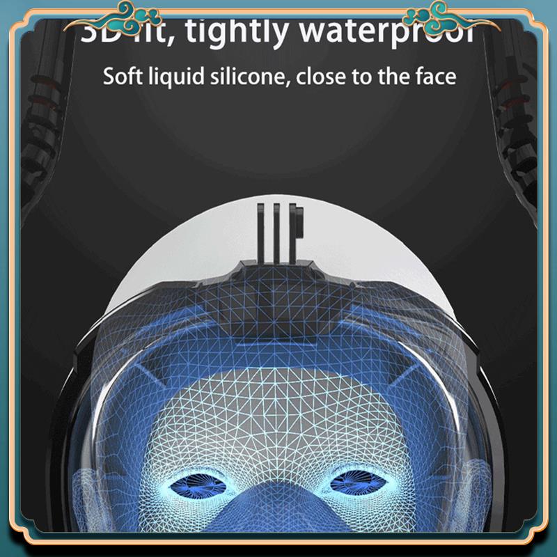 最新のシュノーケリングマスクダブルチューブシリコンダイビング - Freediving Mask Set のレビューと価格