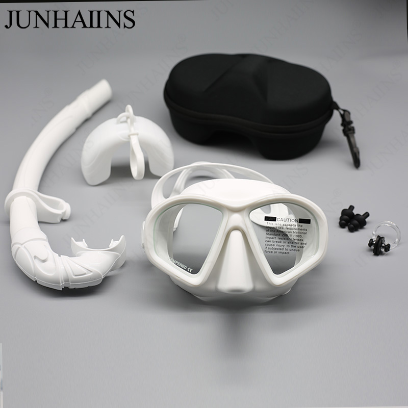 JUNHAIINS NEW 強化ガラス製フリーダイビングマス - Freediving Mask Set のレビューと価格