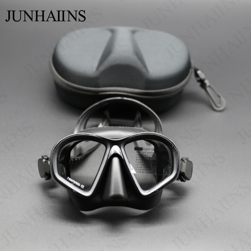 JUNHAIINS NEW 強化ガラス製フリーダイビングマス - Freediving Mask Set のレビューと価格