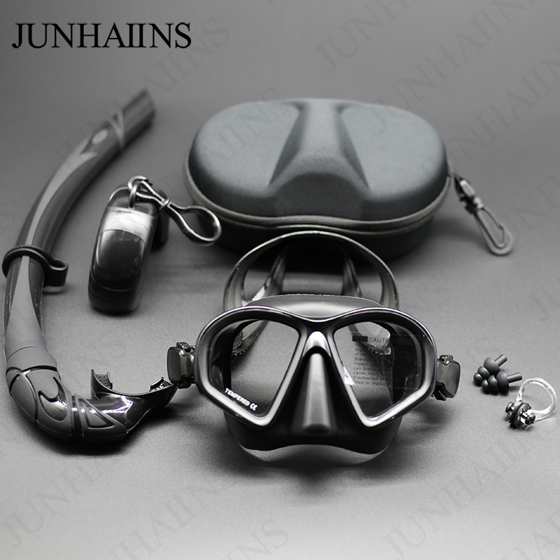 JUNHAIINS NEW 強化ガラス製フリーダイビングマス - Freediving Mask Set のレビューと価格