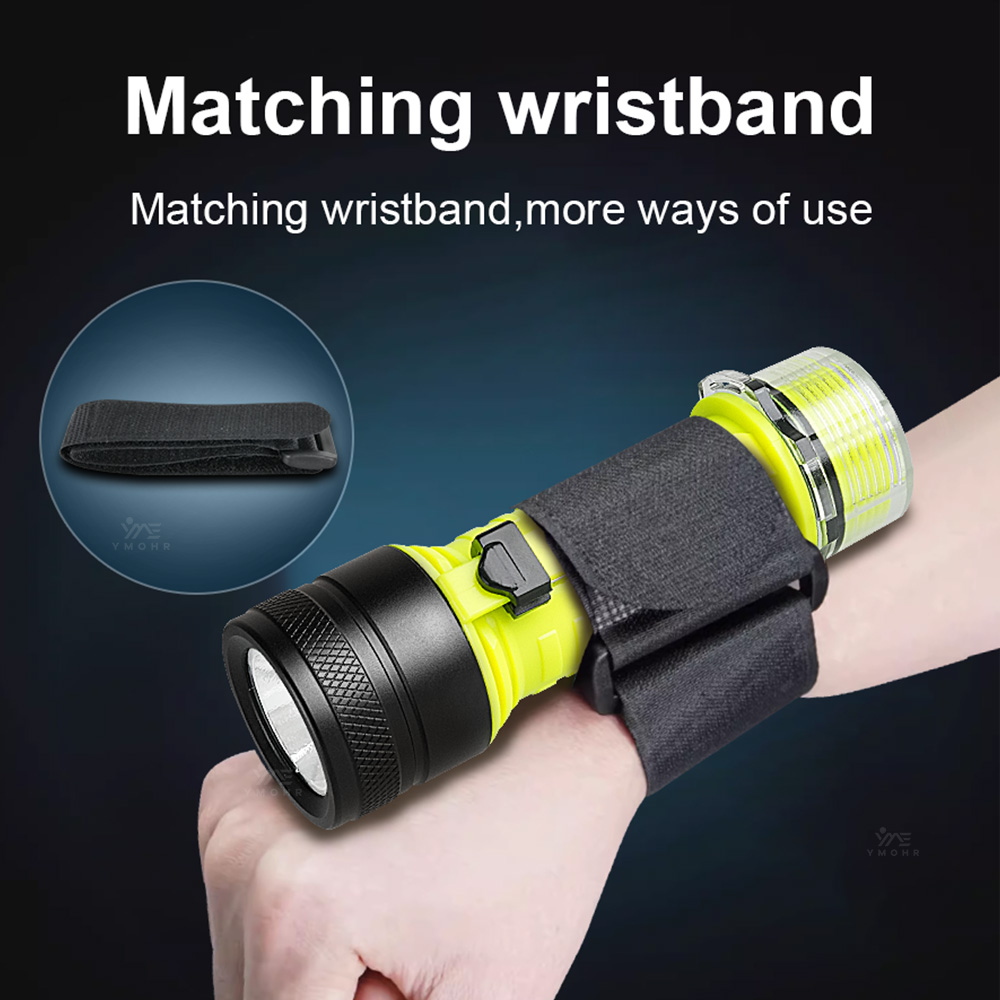 新しいポータブルプロフェッショナル LED ダイビング懐中電 - Underwater Flashlight のレビューと価格