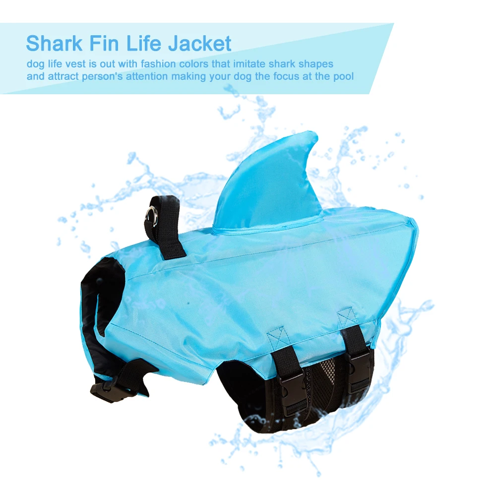 2026年 シャークフィン型犬用ライフジャケット 強化浮力  - Life Jacket Buoyancy のレビューと価格