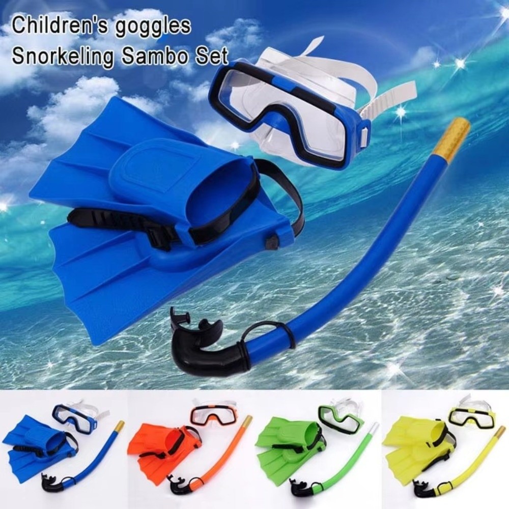 新しい曇り止め子供用ダイビングマスクセット、調節可能で使いや - Freediving Mask Set のレビューと価格
