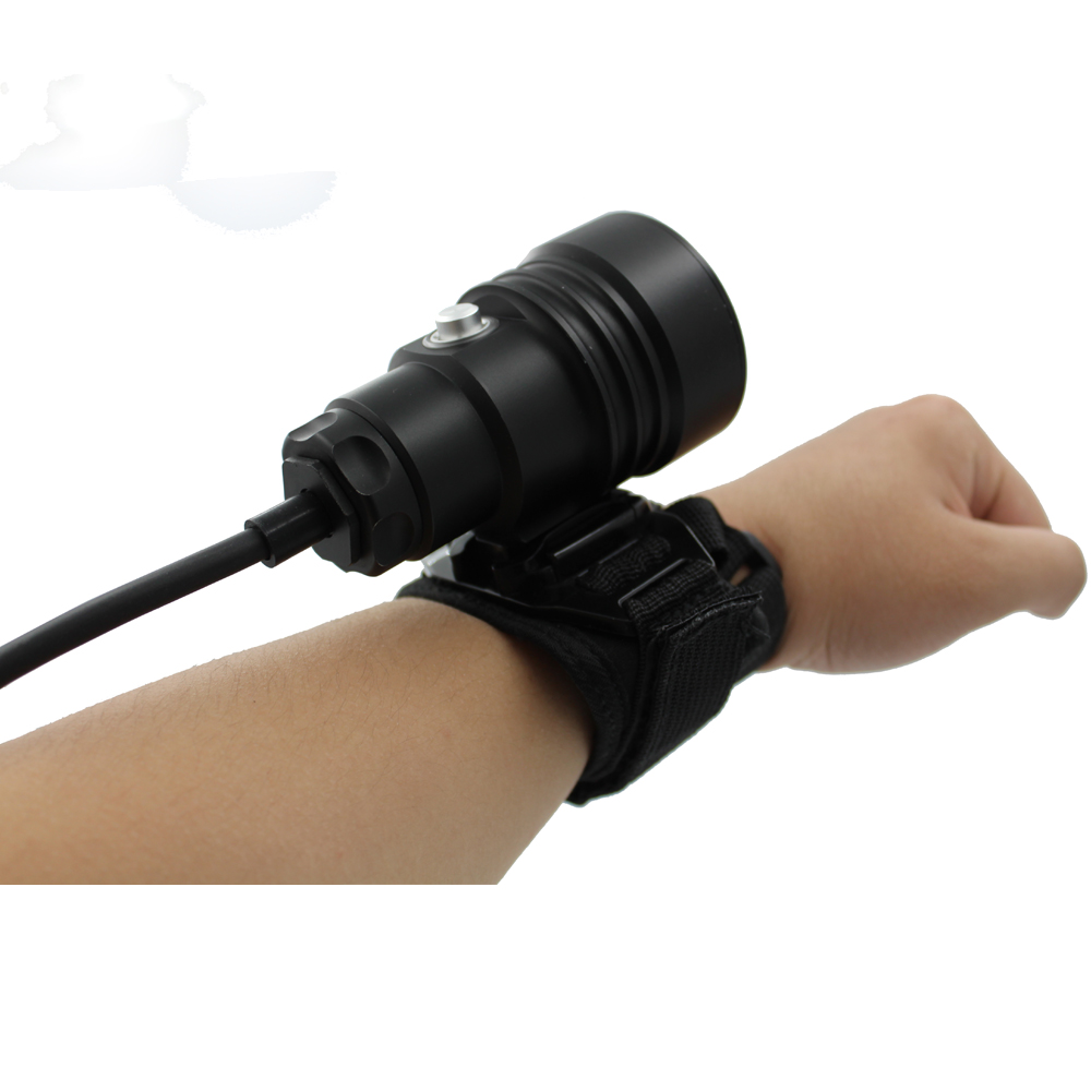 水中LEDダイビング懐中電灯,防水,リチウム電池付き,ダイバ - Underwater Flashlight のレビューと価格