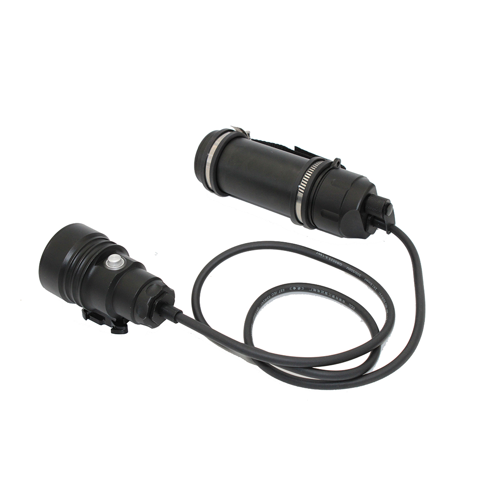 水中LEDダイビング懐中電灯,防水,リチウム電池付き,ダイバ - Underwater Flashlight のレビューと価格